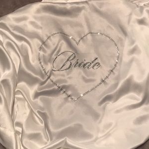 Victoria’s Secret Bridal Robe. NWOT. One size.